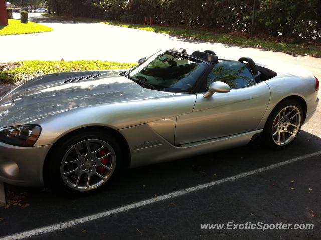 Dodge Viper spotted in Fort Lauderdale, Florida