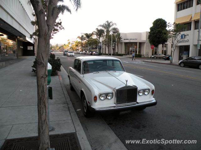 Rolls Royce Silver Shadow spotted in Beverly Hills , California