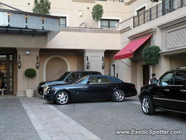 Rolls Royce Phantom spotted in Beverly Hills , California