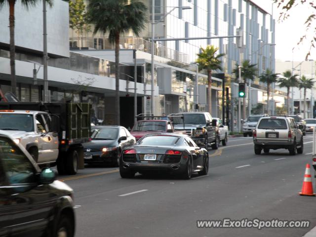 Audi R8 spotted in Beverly Hills , California