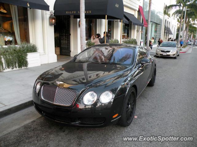 Bentley Continental spotted in Beverly Hills , California