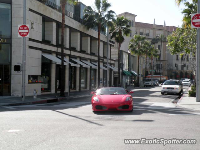 Ferrari F430 spotted in Beverly Hills , California