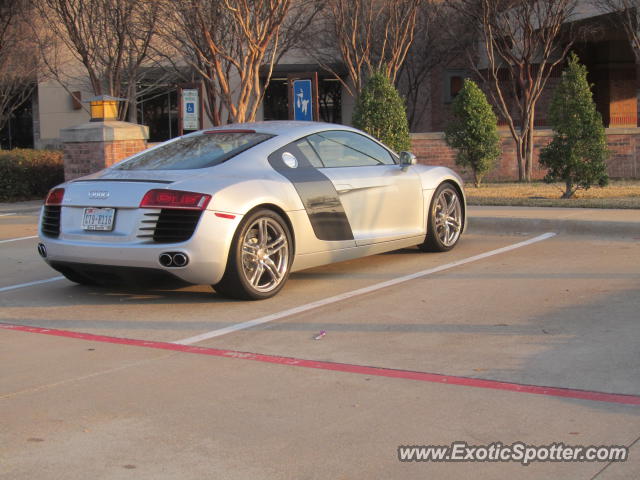 Audi R8 spotted in Dallas, Texas