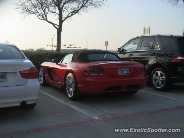 Dodge Viper spotted in Dallas, Texas