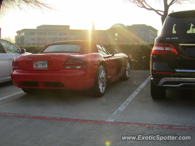 Dodge Viper spotted in Dallas, Texas