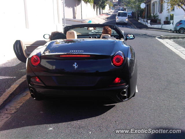 Ferrari California spotted in Cape Town, South Africa