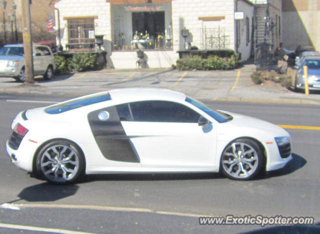 Audi R8 spotted in Greenwich, Connecticut