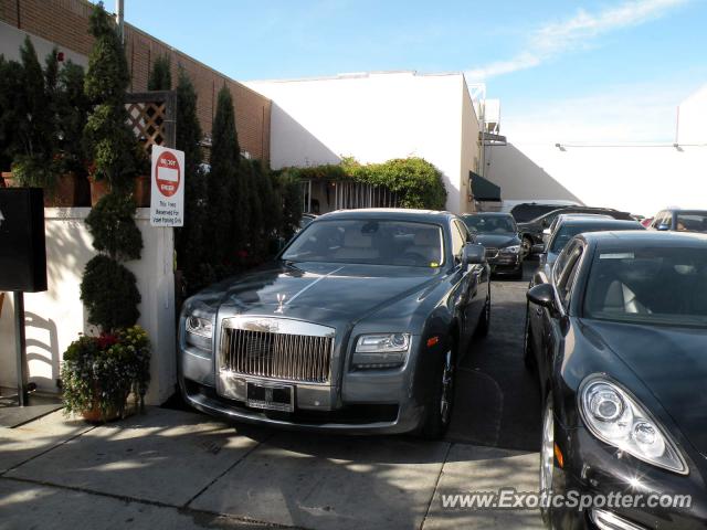 Rolls Royce Ghost spotted in Beverly Hills , California