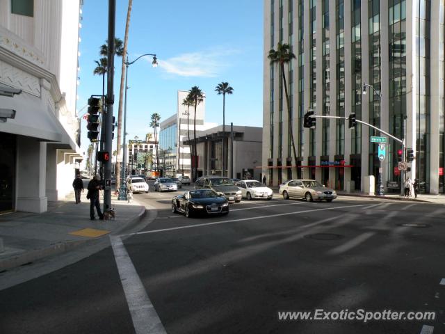 Audi R8 spotted in Beverly Hills , California