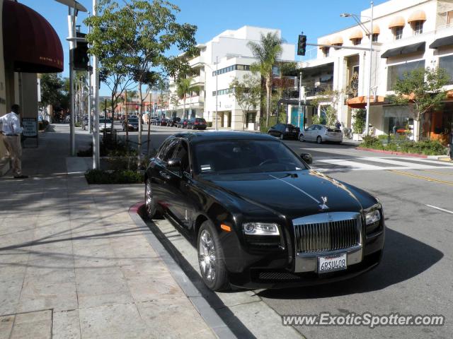 Rolls Royce Ghost spotted in Beverly Hills , California