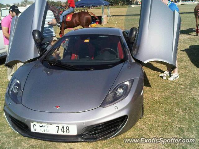 Mclaren MP4-12C spotted in Dubai, United Arab Emirates