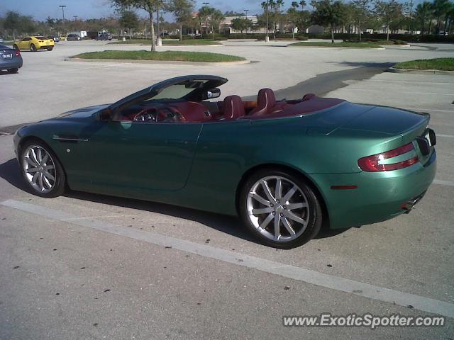 Aston Martin DB9 spotted in Estero, FL, Florida