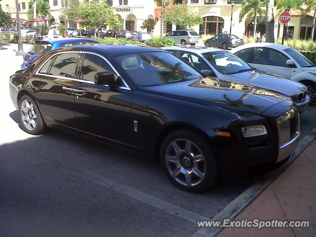 Rolls Royce Ghost spotted in Estero, FL, Florida