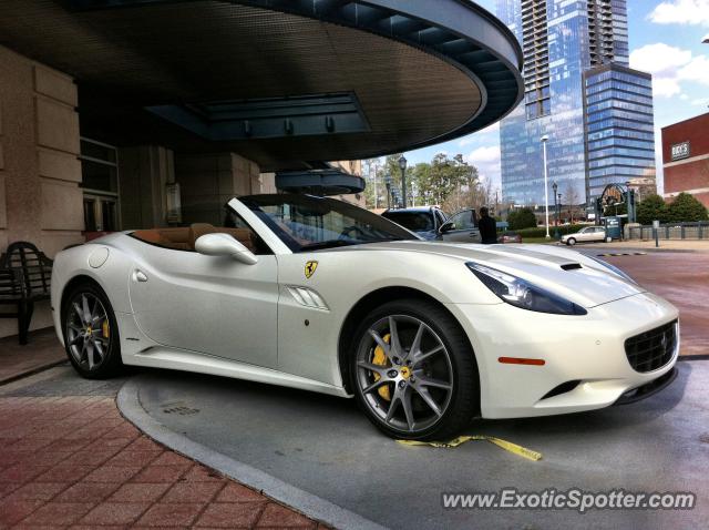 Ferrari California spotted in Atlanta, Georgia