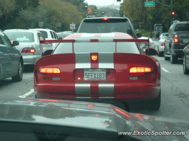 Dodge Viper spotted in San Francisco, California