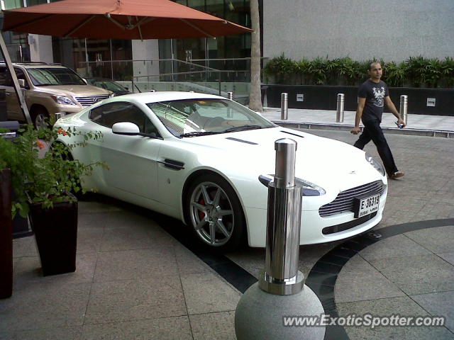 Aston Martin Vantage spotted in Dubai, United Arab Emirates