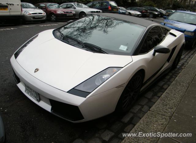 Lamborghini Gallardo spotted in London, United Kingdom