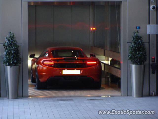 Mclaren MP4-12C spotted in London, United Kingdom