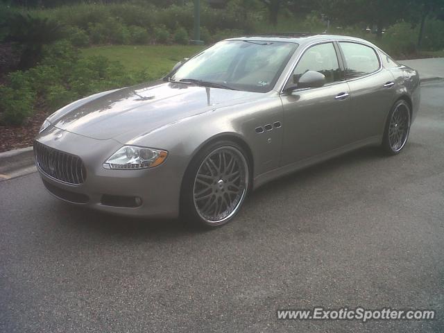 Maserati Quattroporte spotted in Orlando, FL, Florida