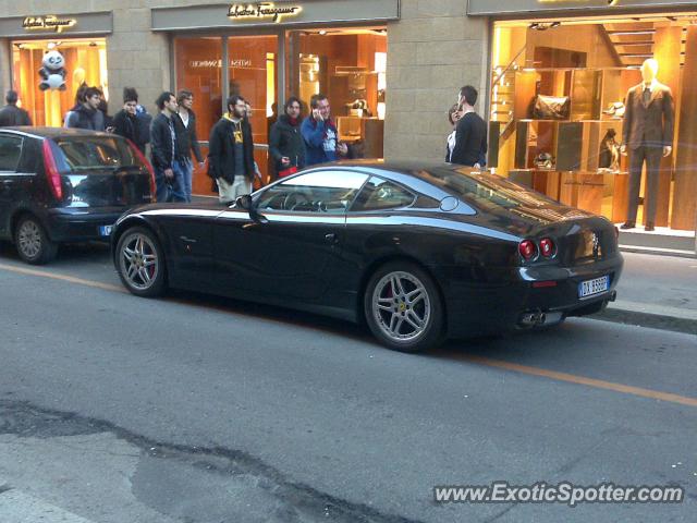 Ferrari 612 spotted in Milano, Italy