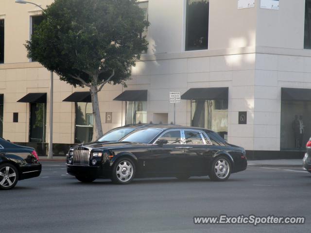 Rolls Royce Phantom spotted in Beverly Hills , California