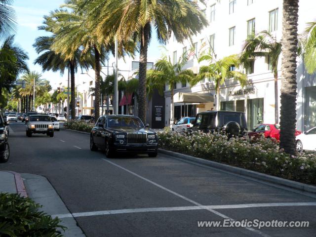 Rolls Royce Phantom spotted in Beverly Hills , California