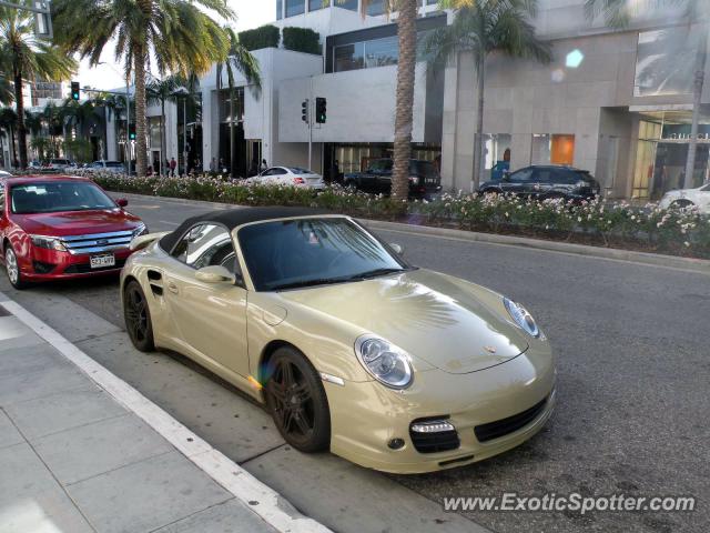 Porsche 911 Turbo spotted in Beverly Hills , California