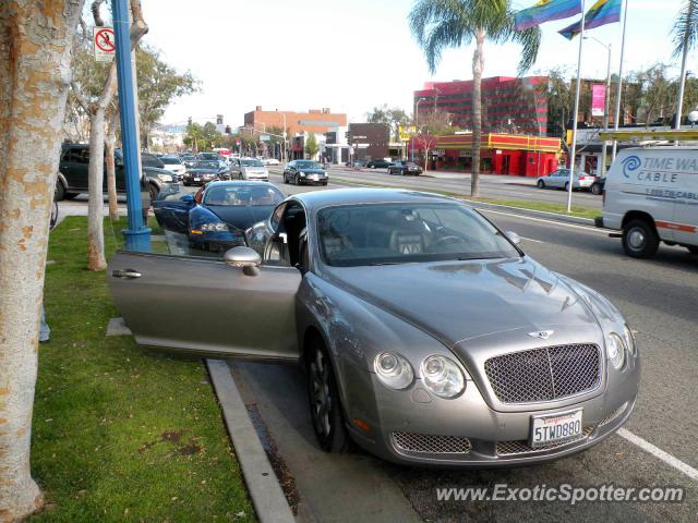 Bentley Continental spotted in Beverly Hills , California