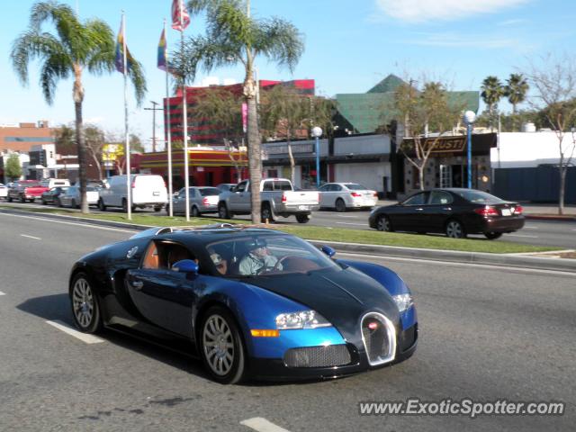 Bugatti Veyron spotted in Beverly Hills , California