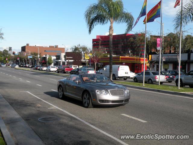 Bentley Continental spotted in Beverly Hills , California