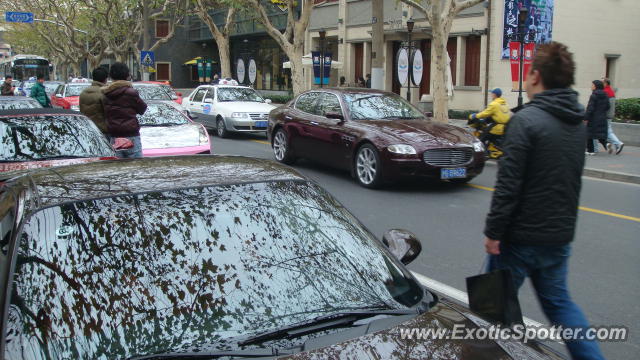 Maserati Quattroporte spotted in SHANGHAI, China