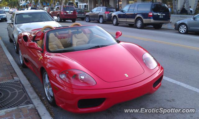 Ferrari 360 Modena spotted in Naples, Florida