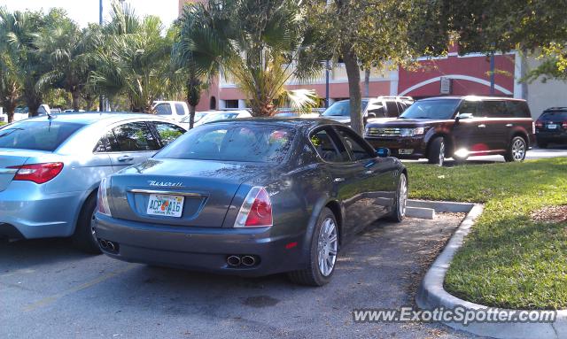 Maserati Quattroporte spotted in Marco Island, Florida