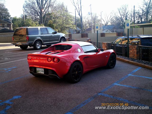 Lotus Elise spotted in Memphis, Tennessee