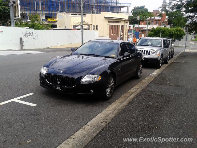 Maserati Quattroporte spotted in Brisbane, Australia