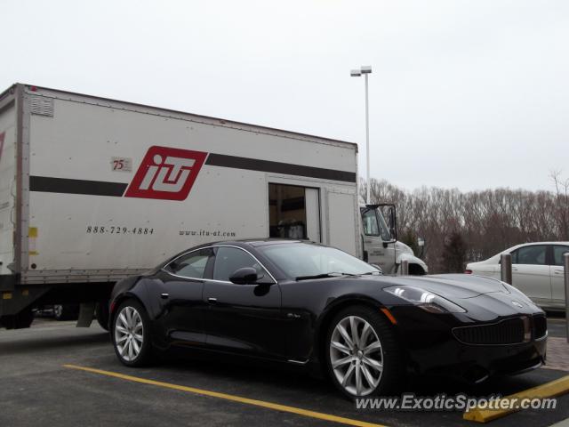 Fisker Karma spotted in Lake Zurich , Illinois