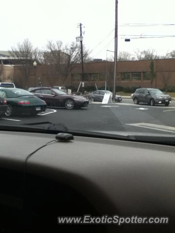 Maserati GranTurismo spotted in Bethesda, Maryland