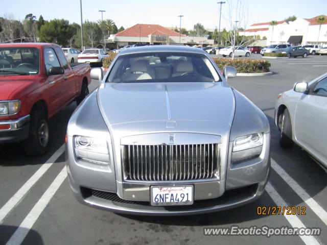 Rolls Royce Ghost spotted in San Diego, California