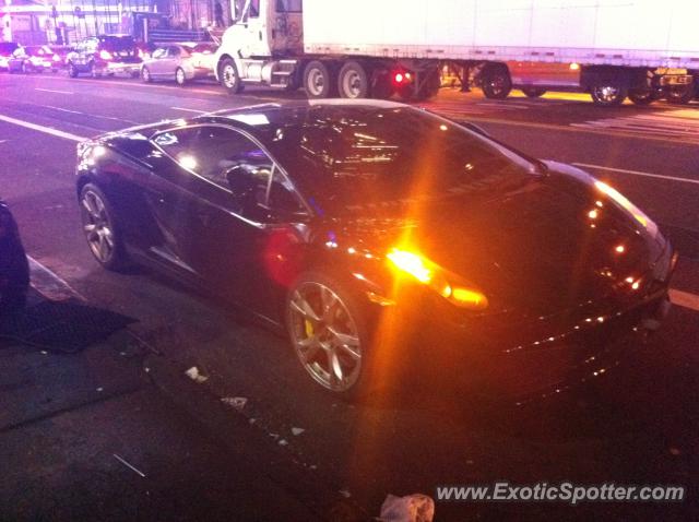 Lamborghini Gallardo spotted in NYC, New York