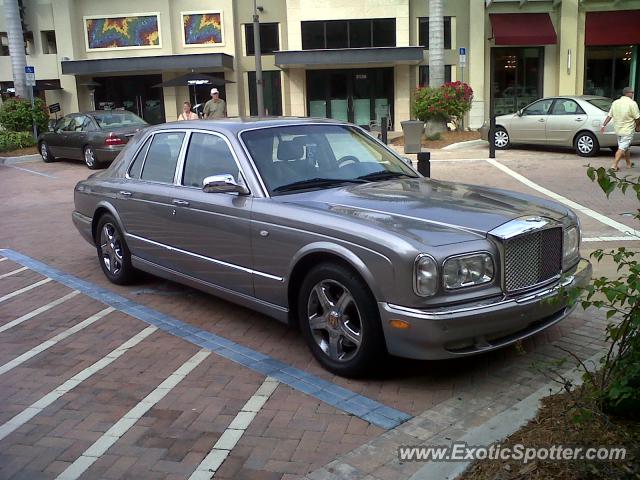 Bentley Arnage spotted in Naples, FL, Florida