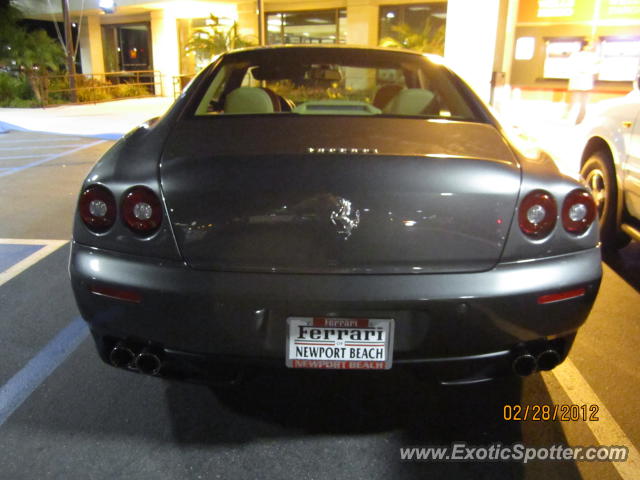 Ferrari 612 spotted in San Diego, California