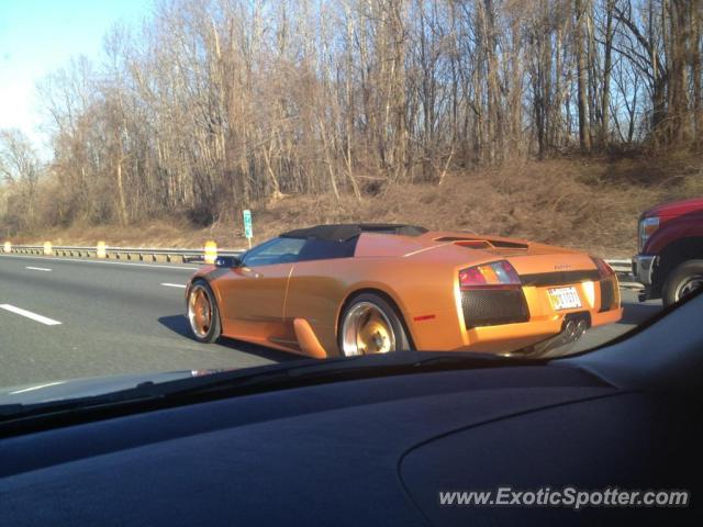 Lamborghini Murcielago spotted in Baltimore, Maryland