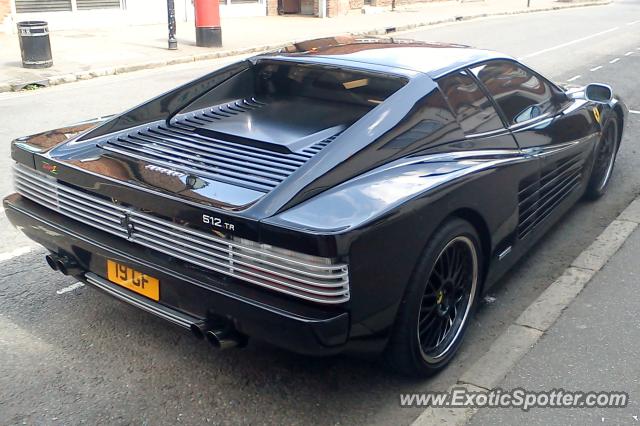 Ferrari Testarossa spotted in Princes Risborough, United Kingdom