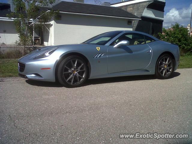 Ferrari California spotted in Bonita Springs, FL, Florida