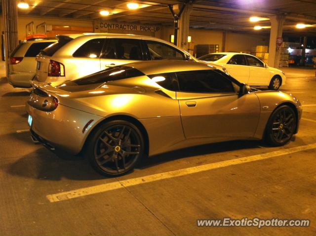 Lotus Evora spotted in Ft. Lauderdale, Florida