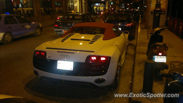 Audi R8 spotted in Beirut, Lebanon