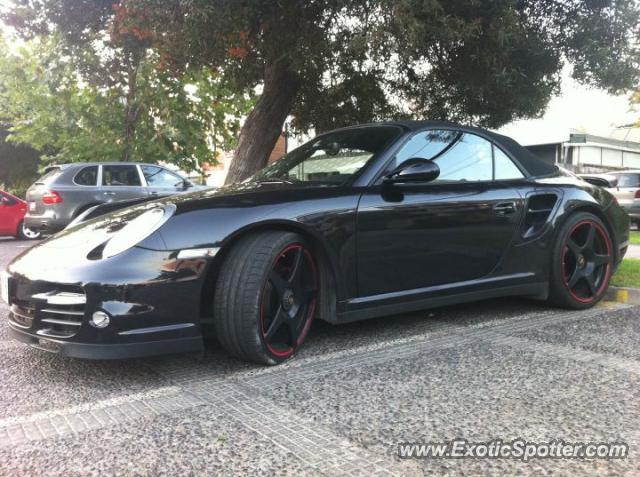 Porsche 911 Turbo spotted in Santiago, Chile