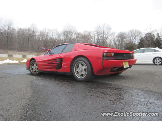 Ferrari Testarossa spotted in Bridgewater, New Jersey