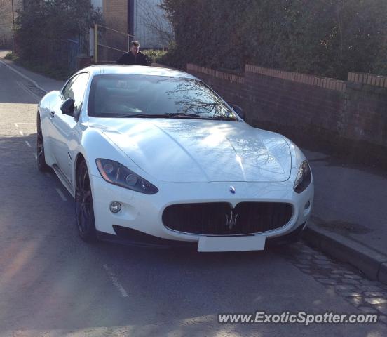 Maserati GranTurismo spotted in Bristol, United Kingdom