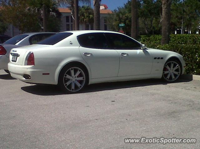 Maserati Quattroporte spotted in Naples, FL, Florida